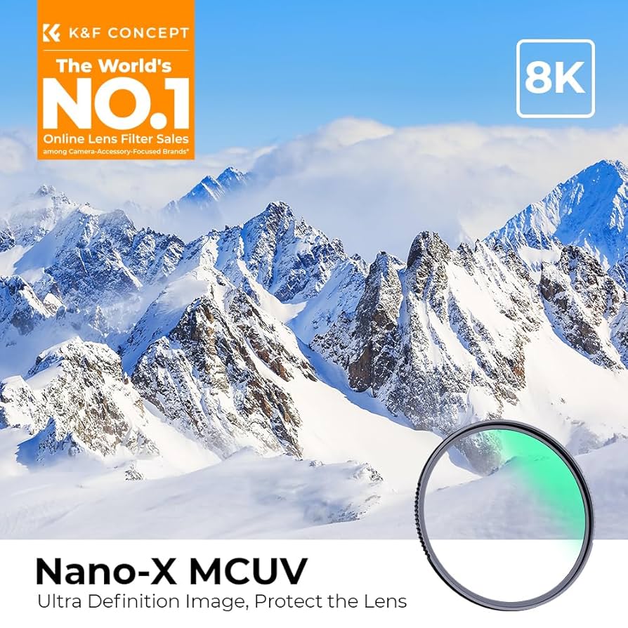 Amazon.com : K&F CONCEPT 82mm MC UV Protection Filter with